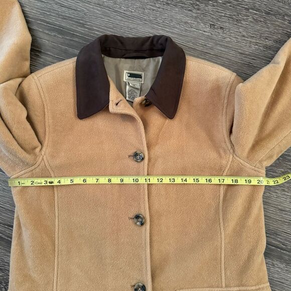 L.L Bean Vintage Wool Blend Barn Coat - Picture 6 of 8